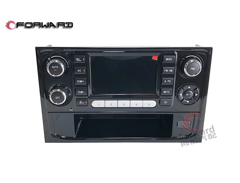 陜汽重卡 M3000S  X5000 電器系統(tǒng) 收放機(jī)與空調(diào)集成顯示屏/5153 收放機(jī)與空調(diào)集成顯示屏