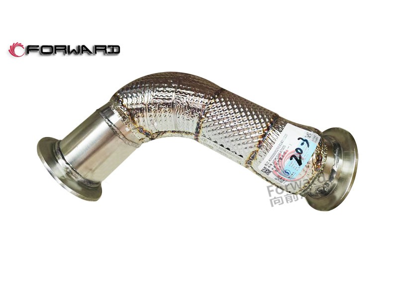 SHACMAN M6000 動(dòng)力排氣系統(tǒng) DZ9M259547005 排氣管總成（一）/DZ9M259547005 排氣管總成（一）