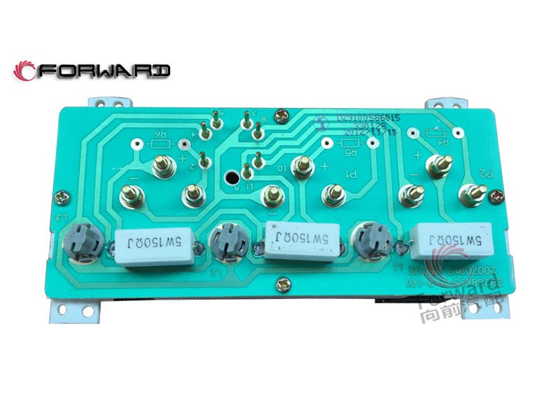 SHACMAN F3000 車身駕駛室電器系統(tǒng) DZ9100586015 燃油-氣壓Ⅰ-氣壓Ⅱ組合表/DZ9100586015 燃油-氣壓Ⅰ-氣壓Ⅱ組合表