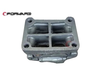 AZ9925523277 左前橡膠支座,Left front rubber bearing,濟南向前汽車配件有限公司