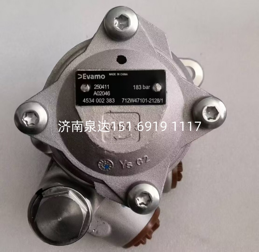 712W47101-2128,轉(zhuǎn)向葉片泵（左旋 無PRV）,濟(jì)南泉達(dá)汽配有限公司