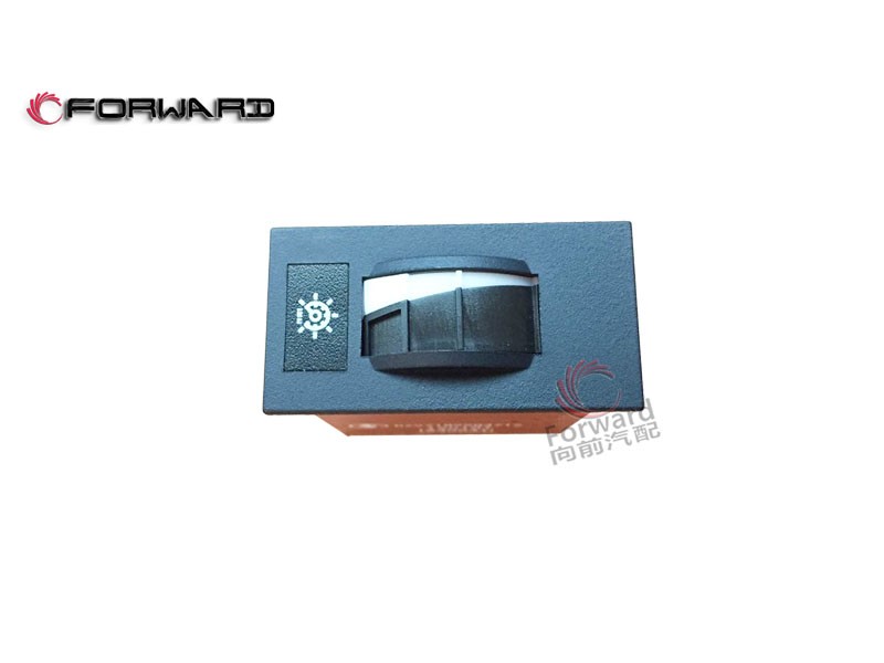 DZ97189584712 儀表照明亮度調(diào)節(jié)開關(guān),Brightness adjustment switch,濟(jì)南向前汽車配件有限公司