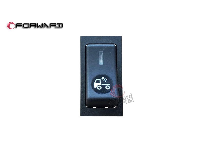DZ9200581022  后工作燈翹板開關,Rear work light rocker switch,濟南向前汽車配件有限公司