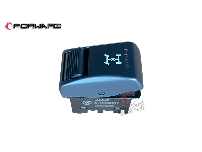SHACMAN X3000 車身駕駛室電器系統(tǒng)  DZ97189584717 軸間差速鎖開關(guān)/DZ97189584717 軸間差速鎖開關(guān)