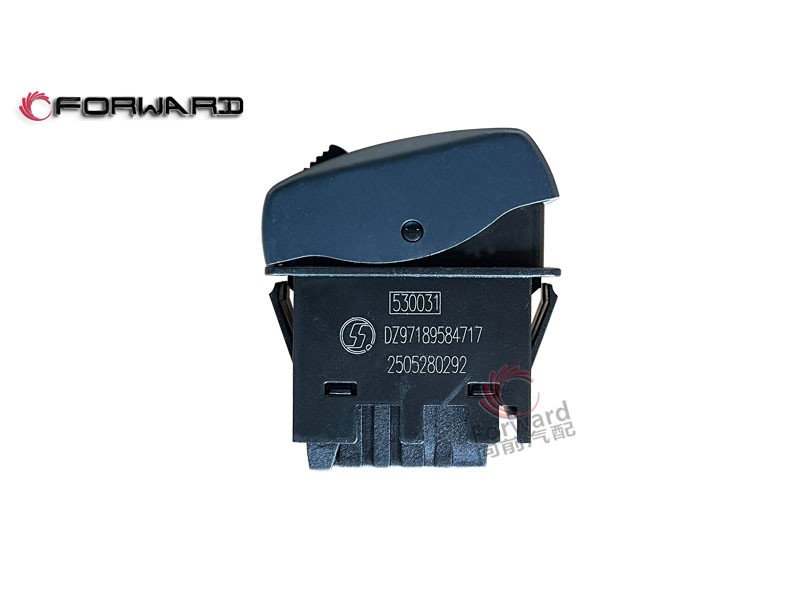 SHACMAN X3000 車身駕駛室電器系統(tǒng)  DZ97189584717 軸間差速鎖開關(guān)/DZ97189584717 軸間差速鎖開關(guān)