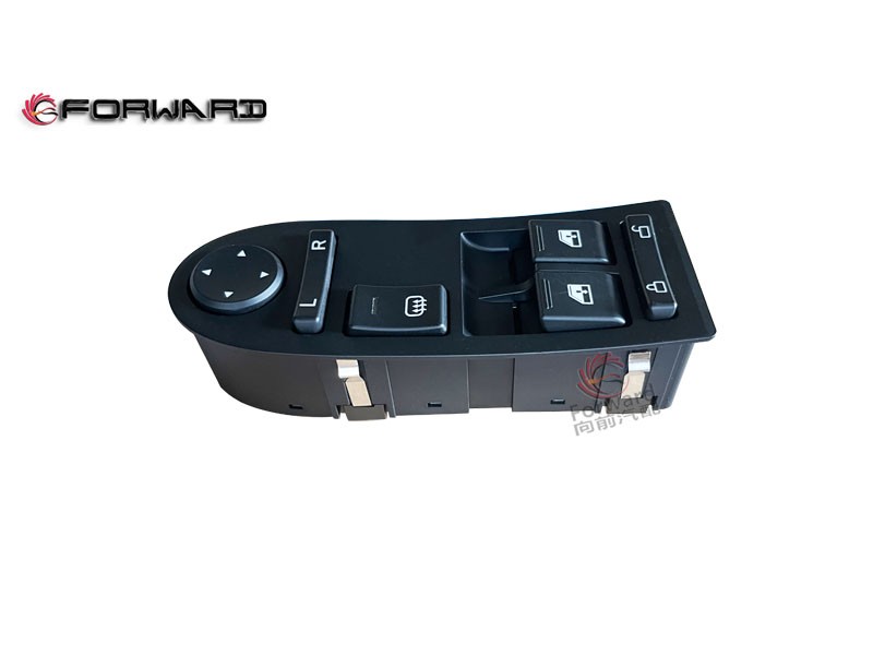 YG9525581113 左門控開關(豪華版),Left door control switch (Deluxe Edition),濟南向前汽車配件有限公司