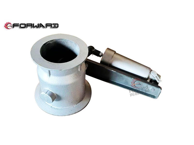 WG9725540191  鑄鐵排氣管,Cast iron exhaust pipe,濟(jì)南向前汽車配件有限公司