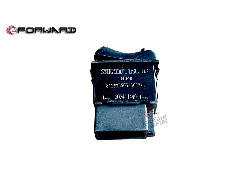 812W25503-6022  取力器開關(guān),Power take-off switch,濟(jì)南向前汽車配件有限公司