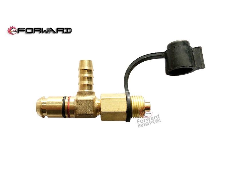 DZ92189366296   L型接頭,L-shaped connector - test connector,濟南向前汽車配件有限公司