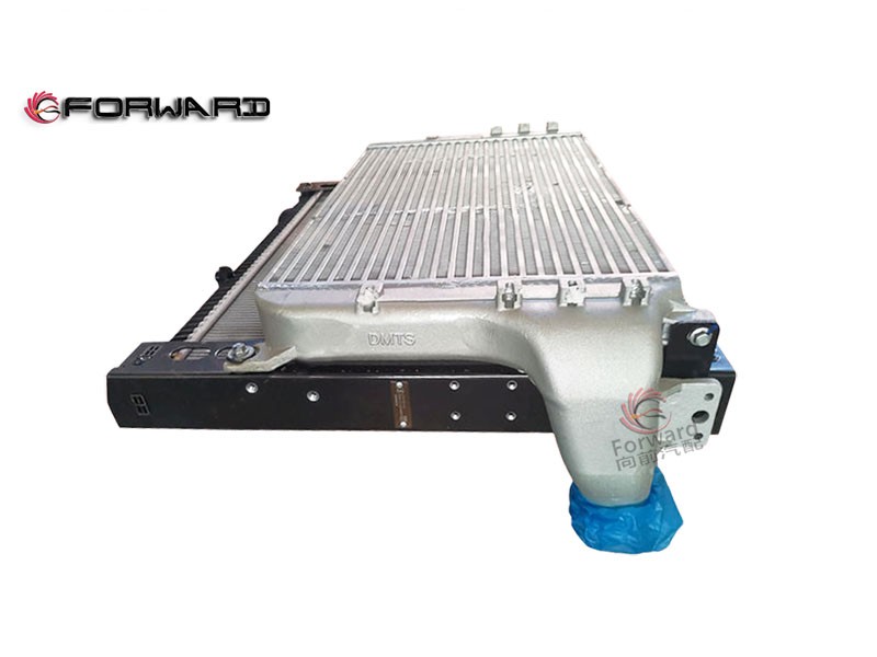 DZ9L149530039 散熱器中冷器總成,Cooler assembly in the radiator,濟(jì)南向前汽車(chē)配件有限公司