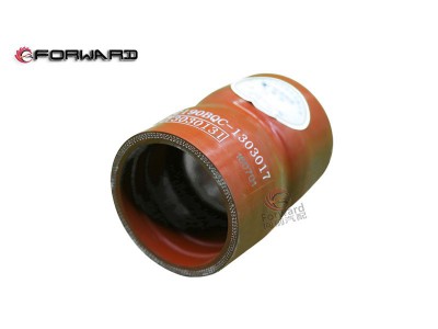 2190BQC-1303017 中冷器鏈接軟管,Intercooler connection hose,濟(jì)南向前汽車配件有限公司