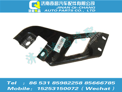 az1651230093,豪瀚配件 豪瀚左側(cè)翼子板加強支架（H16）WG1651230093,濟南奇昌汽車配件有限公司