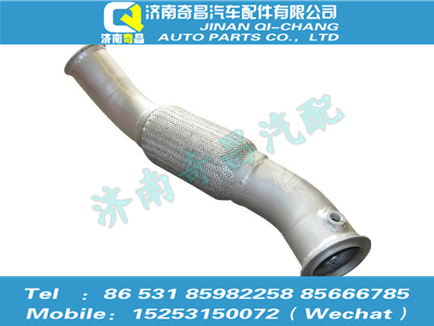 az9525540194,豪瀚配件 豪瀚撓性軟管(氧傳感器)WG9525540194,濟南奇昌汽車配件有限公司