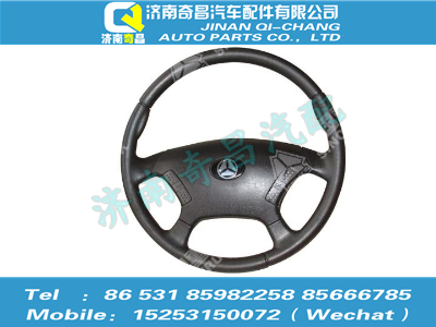 az9525470450,豪瀚配件 豪瀚轉(zhuǎn)向盤(Φ450)WG9525470450,濟(jì)南奇昌汽車配件有限公司