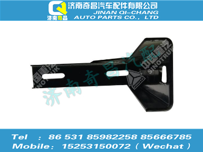az1654870037,豪瀚配件 豪瀚左側(cè)下支架WG1654870037,濟(jì)南奇昌汽車配件有限公司