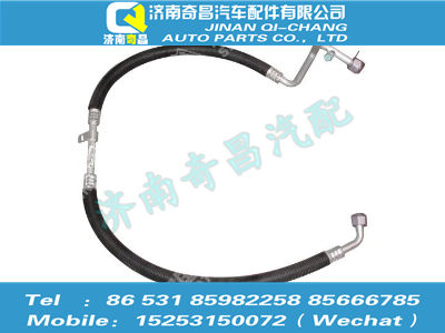 az1651820073,豪瀚配件 豪瀚蒸-壓低壓管路總成(12L)WG1671820073,濟(jì)南奇昌汽車(chē)配件有限公司