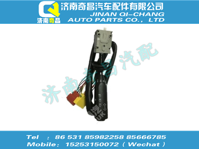 wg9725586002,HOWO配件 HOWO組合開(kāi)關(guān)（右置車(chē)）,濟(jì)南奇昌汽車(chē)配件有限公司