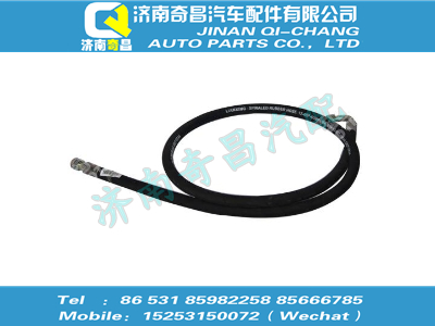 bz53714700057,C7B配件 C7B高壓軟管（轉(zhuǎn)向器至油缸）,濟南奇昌汽車配件有限公司