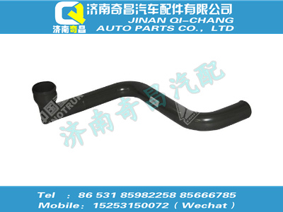 tz56075300104,王牌配件 王牌副水箱出水鋼管下段,濟(jì)南奇昌汽車配件有限公司
