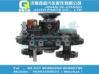 az2203100066,HOWO配件 HOWO范圍擋副箱總成(16脈沖,帶取力器),濟南奇昌汽車配件有限公司