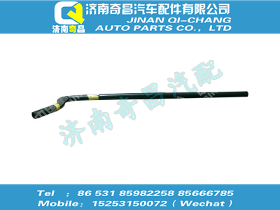 wg9725538137,黃河配件 黃河暖風(fēng)成型膠管1000mm,濟(jì)南奇昌汽車配件有限公司