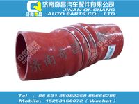 wg9125531325,黃河配件 黃河中冷器進(jìn)氣膠管,濟(jì)南奇昌汽車(chē)配件有限公司