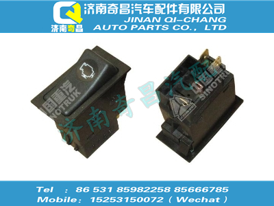 wg9719584020,HOWO配件 HOWOECU診斷開(kāi)關(guān)（自復(fù)位）,濟(jì)南奇昌汽車(chē)配件有限公司