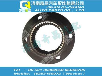 wg2210100052,金王子配件 金王子輸出法蘭Φ180端面齒,濟南奇昌汽車配件有限公司