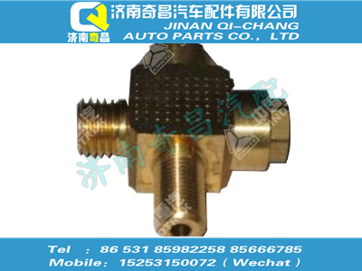 wg9000361405,A7配件 A7十字四通接頭體2-NG6/M10×1/L6,濟(jì)南奇昌汽車配件有限公司