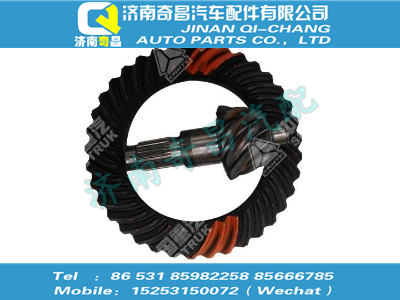 810-35199-6595,王牌配件 王牌被動(dòng)-主動(dòng)錐齒輪副參數(shù)表 (37：9),濟(jì)南奇昌汽車配件有限公司