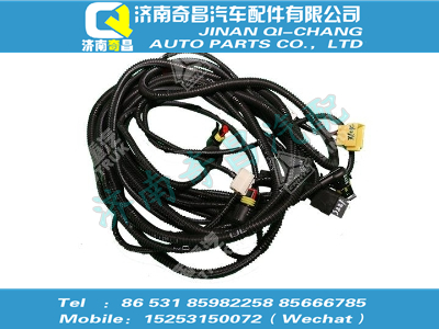 az9725776023,豪沃配件 豪沃HOWO四開(kāi)門駕駛室底部電線束 (側(cè)信號(hào)燈),濟(jì)南奇昌汽車配件有限公司