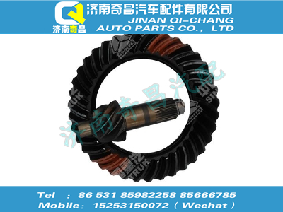 710-35199-6616,豪沃配件 豪沃被動(dòng)-主動(dòng)錐齒輪副參數(shù)表(37:7),濟(jì)南奇昌汽車配件有限公司