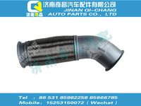 wg9725549057,HOWO配件 HOWO金屬軟管,濟(jì)南奇昌汽車配件有限公司