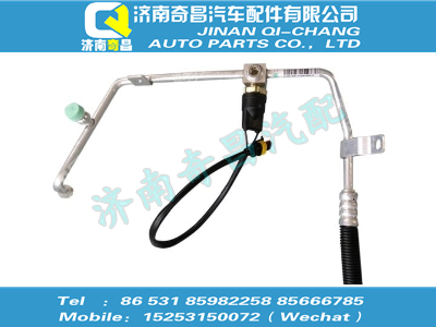 712w61942-0070,SITRAK配件冷-蒸管,濟南奇昌汽車配件有限公司