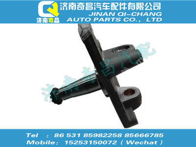 az9100414057,黃河配件 黃河轉(zhuǎn)向節(jié)帶鎖緊螺母總成(右),濟南奇昌汽車配件有限公司