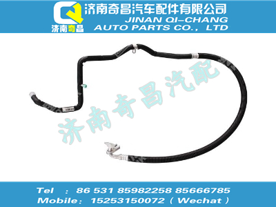 wg1642820045,王牌配件 王牌蒸-壓軟管總成(匯眾達(dá)、D12),濟(jì)南奇昌汽車配件有限公司