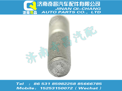 wg9700220005,王牌配件 王牌雙頭螺柱M10,濟(jì)南奇昌汽車(chē)配件有限公司