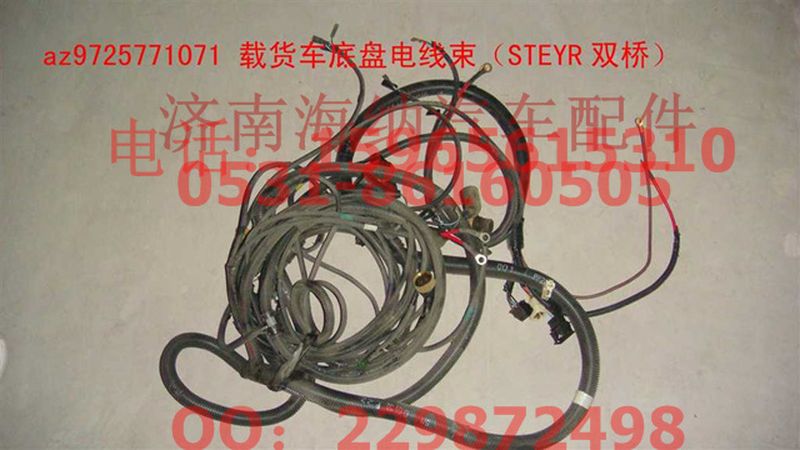 AZ9725771071,載貨車底盤電線束（STEYR雙橋）,濟南海納汽配有限公司