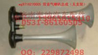 WG9716270005,雙音氣喇叭總成（無(wú)支架）,濟(jì)南海納汽配有限公司