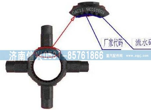 WG9981320439,軸間十字軸,濟(jì)南信興汽車配件貿(mào)易有限公司
