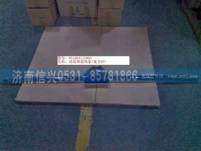 WG1684111003    ,WG1684111003前面罩裝飾條(豪卡H7),濟南信興汽車配件貿(mào)易有限公司