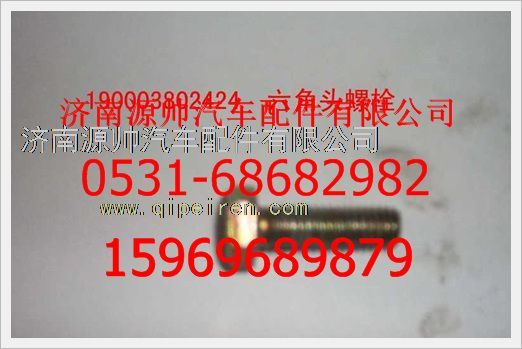 190003802424,重汽豪沃六角頭螺栓190003802424,濟南源帥汽車配件有限公司