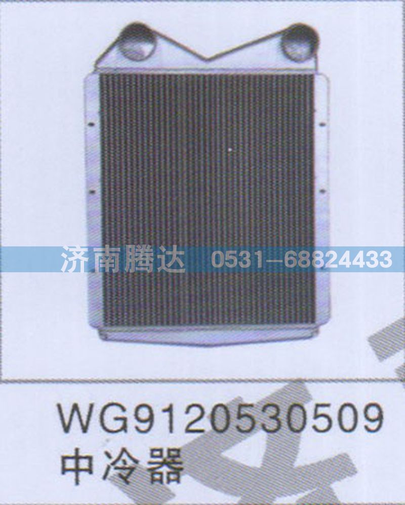 WG9120530509,WG9120530509中冷器,濟(jì)南錦陽汽配有限公司（原騰達(dá)）