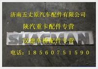 陜汽德龍SHACMAN標牌（直體字母）