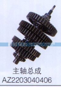 AZ2203040406,主軸總成AZ2203040406,山東赫頓馬爾國際貿(mào)易有限公司