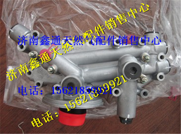 D17-030-40+C,上柴天然氣機(jī)油濾清器座,濟(jì)南鑫通天然氣銷售中心