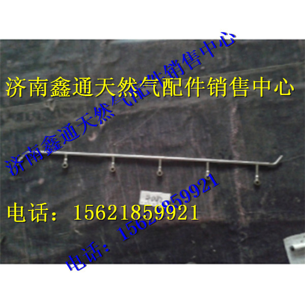 重汽天然氣缸蓋放氣管總成/VG1238040012