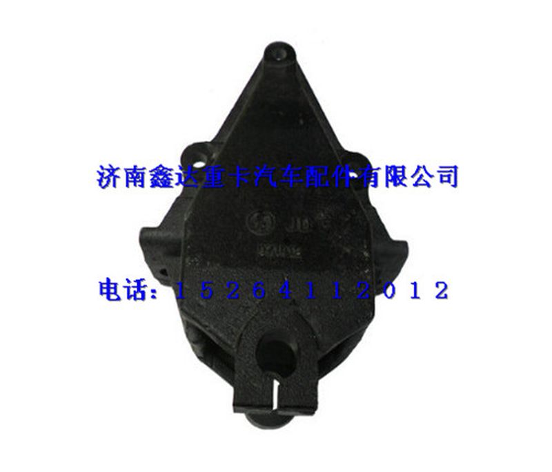 DZ9118521012    ,陜汽德龍F(tuán)3000前鋼板前支架             ,濟(jì)南鑫達(dá)重卡汽車配件有限公司