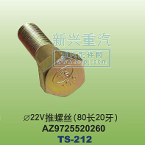 AZ9725520260,￠22V推螺絲80長20牙,晉江新興螺絲有限公司